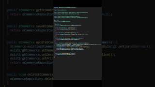 ECommerceService.java | ECommerceService class for Ecommerce  using spring boot & react