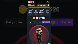 Hamster chiper code#chipercode#hamsterkombat #youtubeshorts