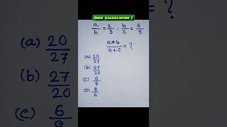 nice calculation!🔥 #shorts #ratio #tricksandsolutions #mathproblem