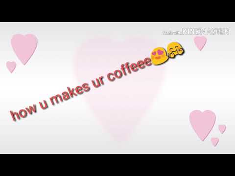 How to make nascaffee coffee at your home 😊