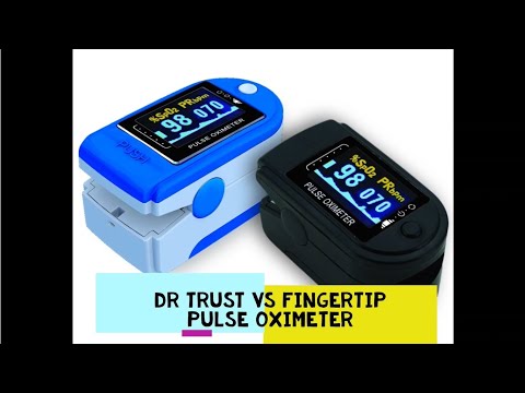 Dr TRUST VS FINGERTIP pulse oximeter