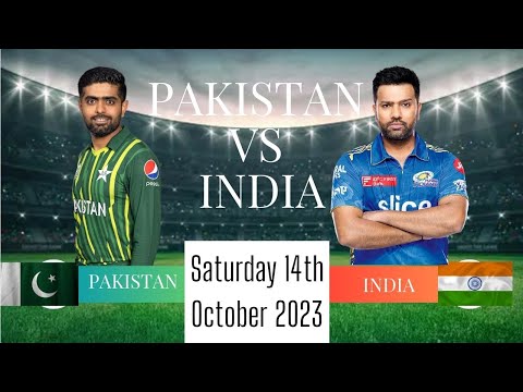 Live: Pakistan Vs India | World Cup 2023 Match Today | Live Stream IND VS PAK