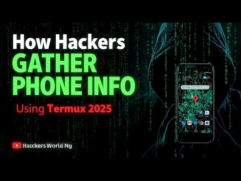 "Phone Infoger Tool in Termux 🔥 | How Hackers Gather Phone Info | Ethical Hacking Tutorial 2025"
