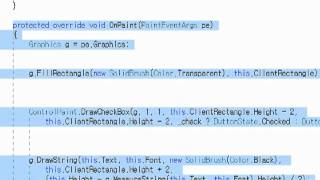 Making C# WinForm Large CustomCheckBox