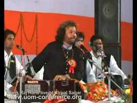 Hans Raj Hans performing in Kirpal Sagar