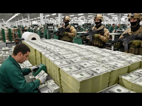 Inside the Dollar Factory: How the World’s Most Secure Currency Is Made (Full Process)