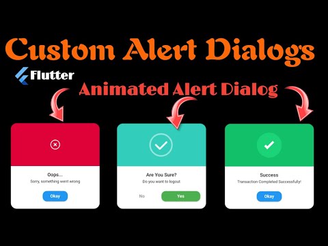 Custom Alert Dialogs in Flutter - Create Stunning and Interactive Dialogs
