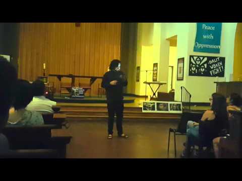 Omar Pitras Waqar performs English Ghazal "The Race" St. Stephens