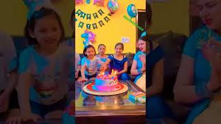 My Birthday Celebration Video ||Unicorn Theme||#learnwithpranjal #shorts #birthday