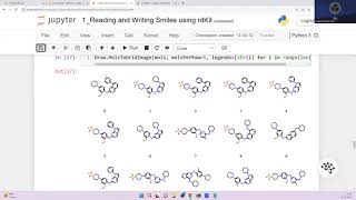 rdKit Session : 2 (Basic Molecular Manipulations, handling different file formats)