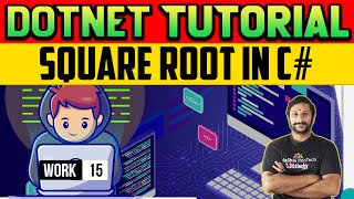 What is square root in C#? | Dotnet Tutorial For Beginners #dotnet #csharp  #tutorial