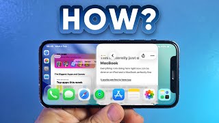Installing iPadOS on an iPhone