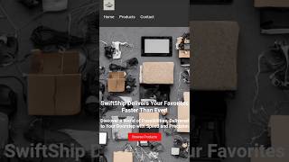 drop shipping landing page in html and css #html #css #tutorial #coding #webdesign #python #music