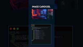 Beautiful Image Carousel #codingshorts #frontendbasics #htmlcheatsheet #FrontendTips #CodeWithAysha