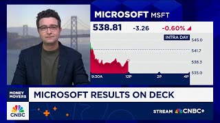 Microsoft is set to report earnings. Here's what to know