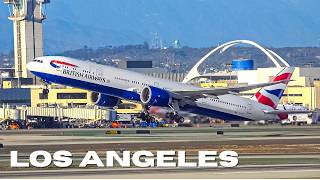 🇺🇸✈️ HOLLYWOOD TRAFFIC AT LAX! 20 Minutes of Plane Spotting (LAX/KLAX) 