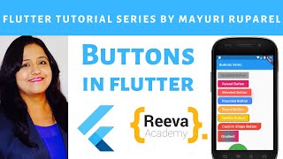 Buttons in Flutter | Learn Flutter with Mayuri Ruparel