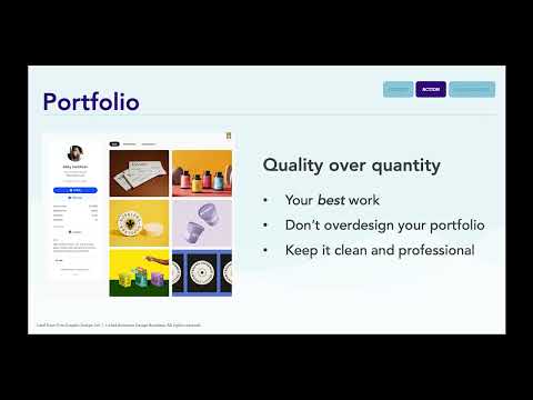 Design Portfolio: Quality over Quantity