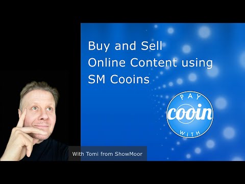 Buy and Sell Online Content using SM Cooins