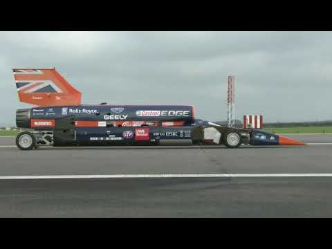 The World's Fastest car- Thrust SSC