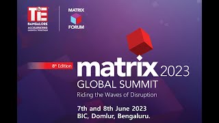 Matrix Global Summit Startup Award winner, Dr. Srikanth Sola, CEO, Devic Earth.