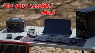 Off-Grid Home Lab - Anker PowerStation, ZimaBoard, and Cloudflare Tunneling