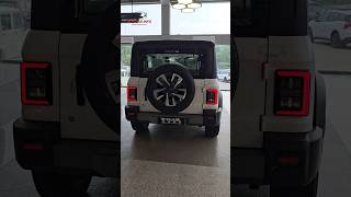 Rear Lock - Unlock Animation🔥!! Mahindra Thar Roxx 2024 | Thar 5 Door | White Colour | New Thar 2024