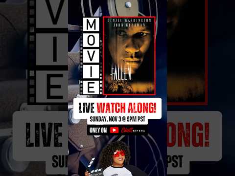 Watch Along LIVE! We’ll be watching "Fallen" with Denzel Washington & John Goodman #movies #shorts