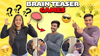 Brain teaser games | vlog-41 | anant ka dimag Bahut tez hai | himanshu&parul 