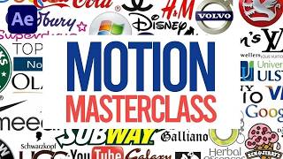 Motion Graphics Masterclass (20 Hours) – Complete After Effects Training for Beginners to Pros