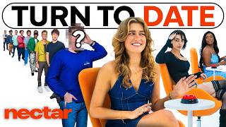 will she press the button to date him? | turn to date