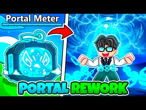 PORTAL REWORK In Blox Fruits Roblox!
