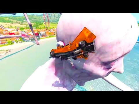 Escape From The Shy Guy (SCP 096) | Car Ride Chase | BeamNG Drive #13