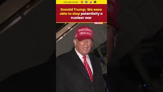 Donald Trump Reveals Secrets Behind Avoiding a Nuclear War During His Term #donaldtrump #shorts