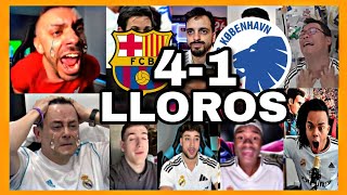 🤣🔥THE BEST MADRID FANS' CRYING OUTS IN BARCELONA 4 COPENHAGEN 1 (BARCELONA QUALIFIED)