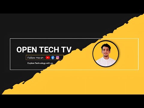Open Tech Tv - First Video on channel