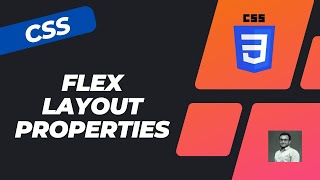 CSS Flex Layout. Different Properties available like flex-grow, flex-shrink, flex-basis - CSS3