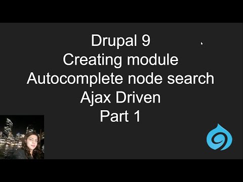 Drupal 9 | module | Autocomplete node search | Ajax Driven