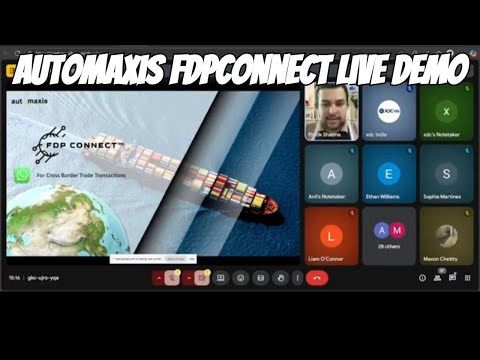 Live Demo: Automaxis FDP Connect | Blockchain-Powered Smart Bill of Lading on XDC Network