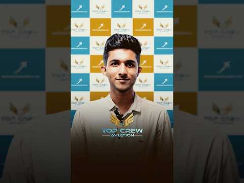 🌟 SAMEER'S CABIN CREW DREAM CAME TRUE! ✈️ JOIN TOP CREW AVIATION & TURN YOUR DREAMS INTO REALITY 🚀✨