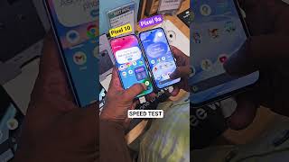 Google Pixel 10 Vs Pixel 9a Speed Test | #pixel10 #pixel 9a #iphone17air #iphone17
