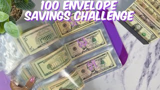 100 ENVELOPE SAVINGS CHALLENGE BINDER | CHRISTMAS BLING LAUNCH HAUL | CASH STUFFING