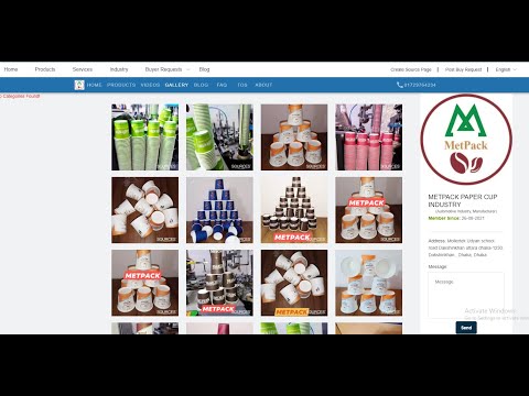 MetPack Paper Cup Manufacturing & Whole Sale | SOURCES
