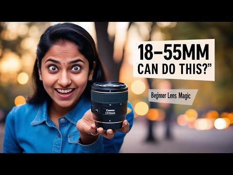 Blur background with 18-55mm lens | kit lens photography