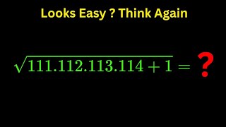 Looks Easy? Think Again | Olympiad Math Trick You Didn’t Expect @mathsolver1117 