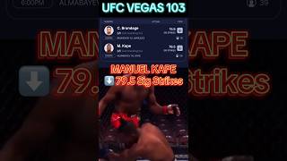 UFC Vegas 103 Sleeper Picks Today #mma #ufc #sleeperpicks