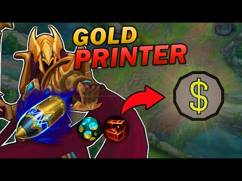 BURST AZIR but the enemy team is an ATM MACHINE | League of Legends Preaseason 13