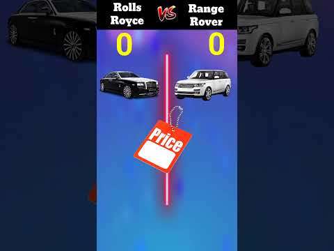 Rolls Royce vs Range Rover #car #viral