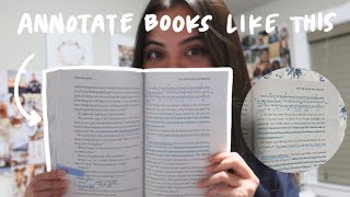 HOW I ANNOTATE MY BOOKS | annotating supplies, how I tab, + more!
