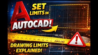 AutoCAD Drawing Limits Explained | Why & How to Set Limits Properly